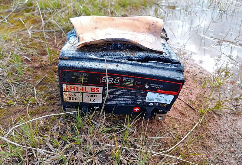 IN FLIGHT BATTERY FAILURE